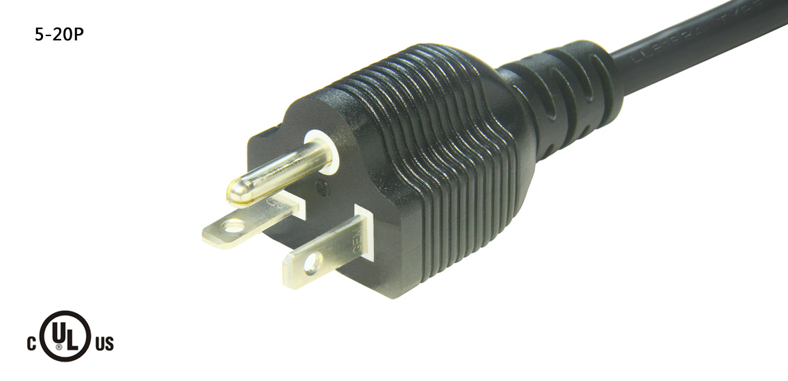 NEMA 5-20P Power Cord