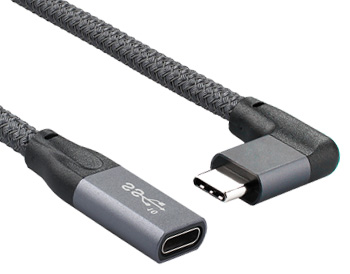 USB 3.1 10Gbps Type C Male to Female Extension Cable 