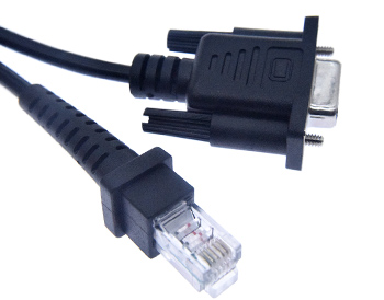 High Quality DB9 to RJ11 6P4C Network Cable D-SUB RS232 DB9 to RJ11 6P4C For Barcode Scanner