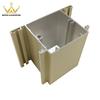 Powder coating aluminum profiles section for windows and doors in good price
