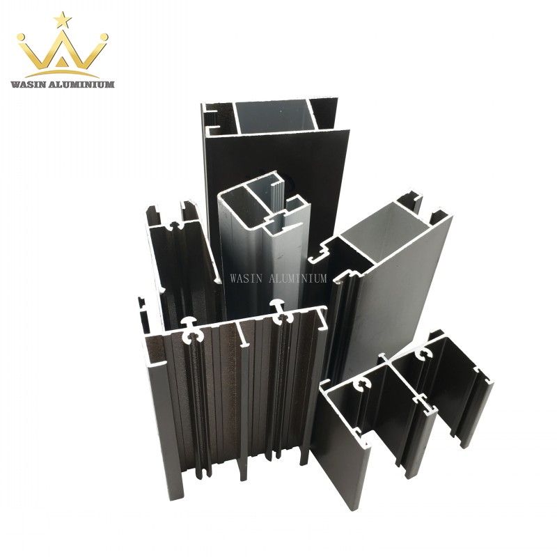 Powder coated aluminum alloy profile for South Africa