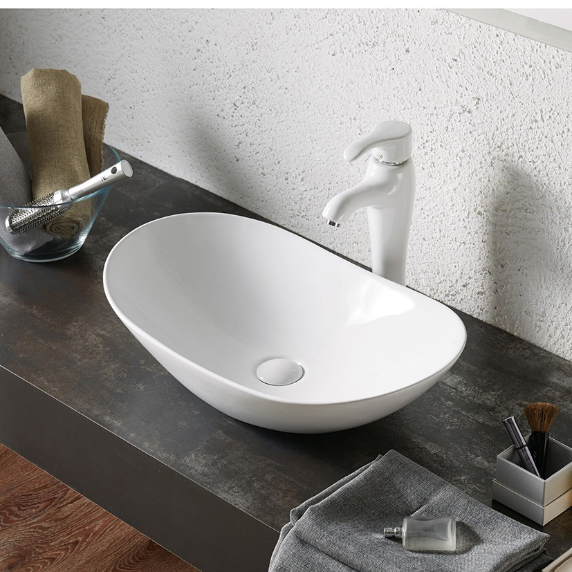 oval-ceramic-lavatory-small-vessel-sink-with-faucet