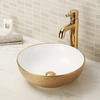 Round counter top bathroom wash basin bowl