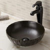 Small round counter top bathroom basin bowl