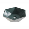 Designed diamond shape vessel bathroom lavabo