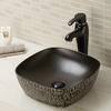 Oval Vessel Sink without Faucet Hole