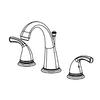 Classic Brass Two Handle Widespread Chrome Bathroom Faucet with CUPC Certification
