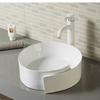Designed Round Shape Ceramic Bathroom Sink