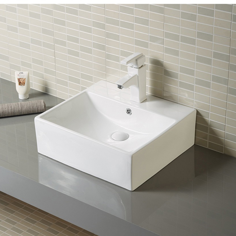 Bathroom Modern Glossy Counter Top Wash Basins