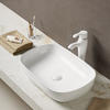 Large size double wash basin bathroom vessel sink
