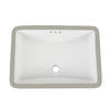 Large Size White Square Bathroom Sink