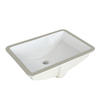 Large Size White Square Bathroom Sink