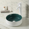 Custom matt color modern round wash basin factory