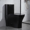 Buy standard tank height single piece black cheap toilets