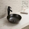 Sanitary Ware Vessel Sink Round Wash Basin Chinese Above Counter Bathroom Sink