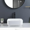 Ceramic White Porcelain Vessel Sink Extremely Resistant To Scratches And Stains