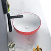 Smooth Glazed Finish Countertop Wash Hand Basin Durable And Not Easy To Crack