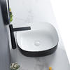 Square Above Counter Table Top Designer Wash Basin Vessel Porcelain Sink
