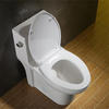 Contemporary Siphonic One Piece Comfort Height Elongated Toilet For Hotel Bathroom