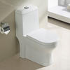 12 Inch Rough In Siphonic Dual Flush Round Toilet Bowls S Trap Water Closet