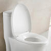 Full-Skirted Toilet Design White One Piece Comfort Height Toilet Round Bowl