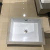 Low Water Absorption Small Vessel Sink With Overflow
