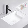 Bath Or Powder Room Contemporary Wash Basins Narrow Trough Bathroom Sink