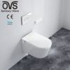 Intelligent WC Elongated Bathroom Water Closet Intelligent Valve Smart Toilet