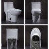 Siphonic Flush Chinese Girl Go To Bathroom Toilet Wc Ceramic One Piece Toilet