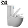 Modern Chinese Bathroom Wash Down Toilet Two Pieces Water Closet Ceramic Toilet