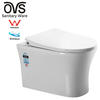 Wall Mounted Water Closet Bathroom Ceramic Tankless Rimless Wall Hang Toilets