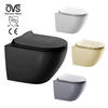 Rimless Bathroom Toilet Color Style Ceramic Sanitary Ware Wall Hung Toilet