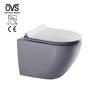 Rimless Bathroom Toilet Color Style Ceramic Sanitary Ware Wall Hung Toilet