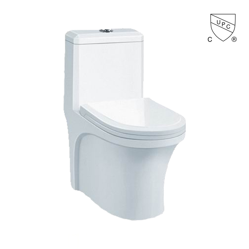 New modern design ceramic bathroom toilets ceramic wash down one piece toilet