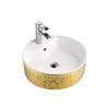 Round Vessel Sinks Bowl Art Basin Hand Washing Sinks