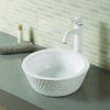Competitive Price Bathroom Basin Sink Bowl Half Round Wash Basin