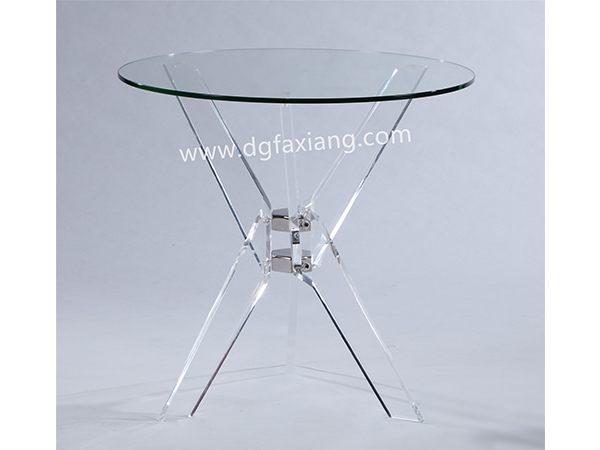 modern design acrylic side table
