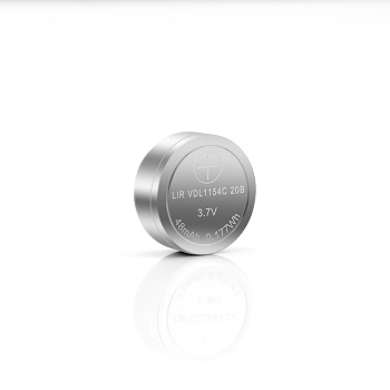 Anpassat 1154 uppladdningsbart myntbatteri Li-polymer coin batteri