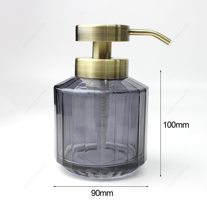 Custom Size Pump Shampoo Bottle