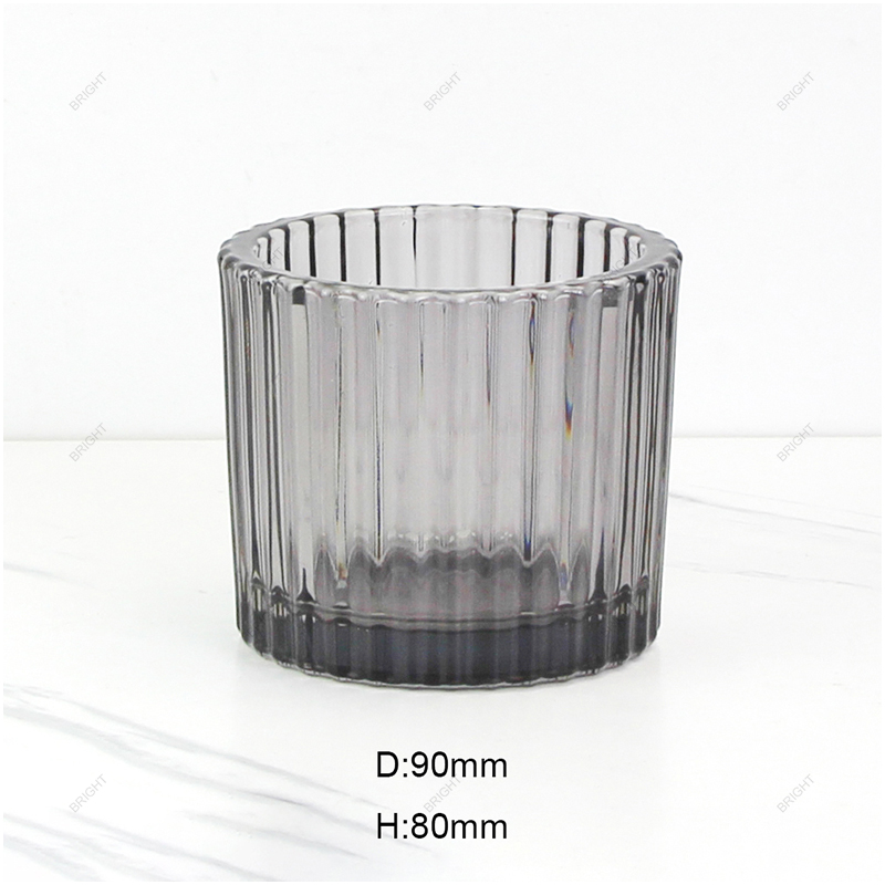 Glass Candle Jar with Box for Decoration