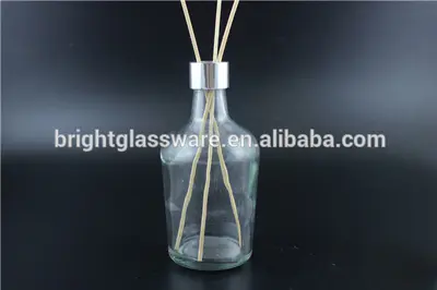 Translucent frosted crystal Perfume Bottle with Puffer Pump Tassel 