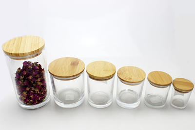 可堆叠气密厨房硼硅酸盐玻璃储物罐 |梅森玻璃储物罐