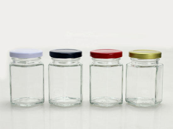Candy jar (un pot en verre transparent pour les bonbons)