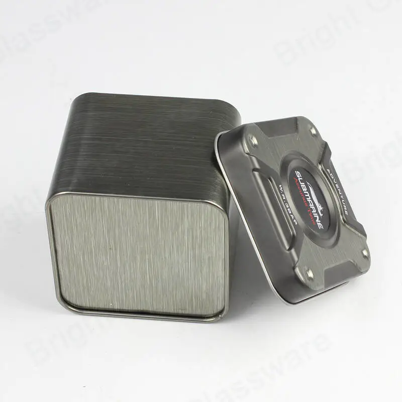 High quality designable square tin box for gift packaging