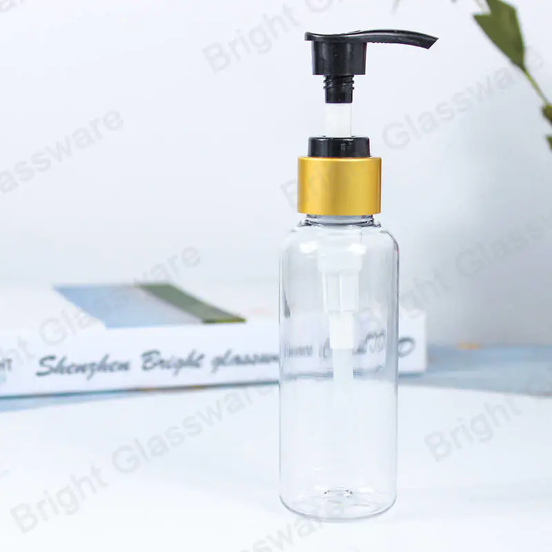 High quality plastic 24/410 black gold lotion pump cap for shampoo bottle
