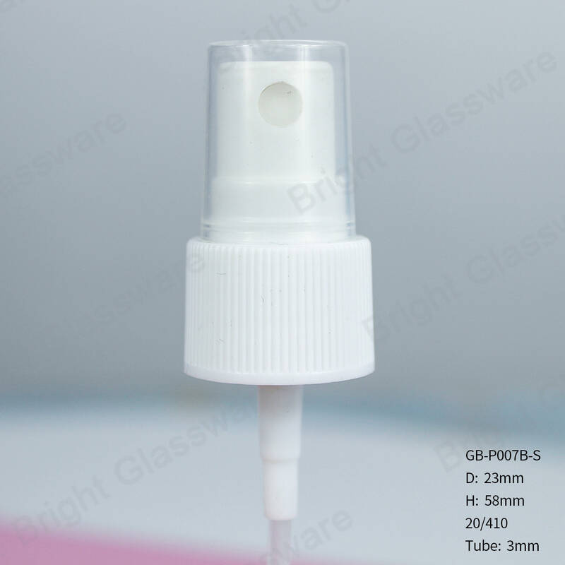 20/410 24/410 cosmétique eau médicale bouteille en plastique pulvérisateur  micro doigt fine brume spray flacon bouchon