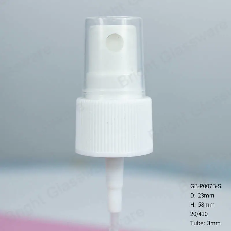 medical water plastic bottle sprayer micro finger fine mist spray bottle cap