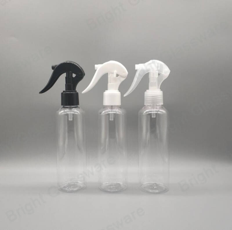 Flacon pulvérisateur à gâchette en plastique de 100ml avec pulvérisateur à brume fine pour mousse cosmétique de soins capillaires