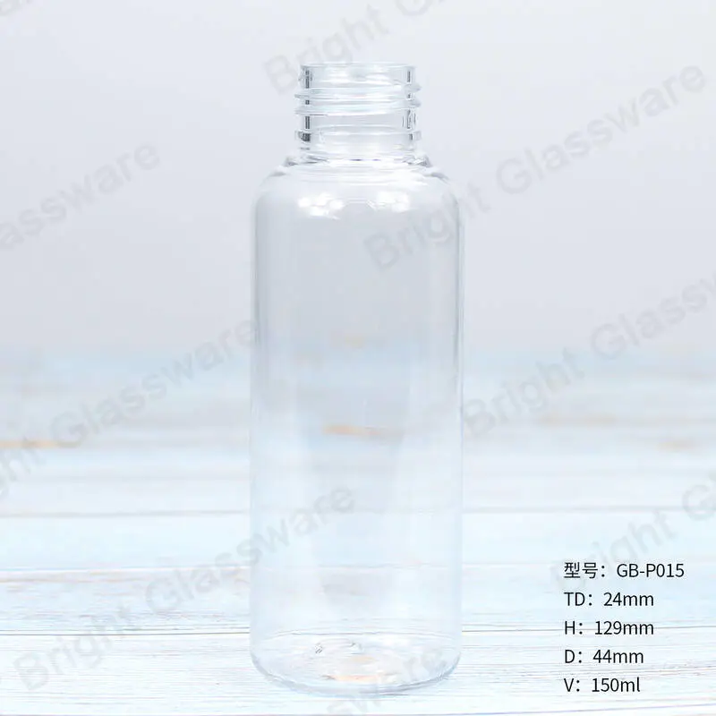 150mlプラスチック75%消毒アルコールボトルはミスト噴霧ポンプでペットをスプレー