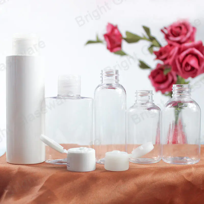 50ml Empty PET bottles with flip top cap used for Hand Washing
